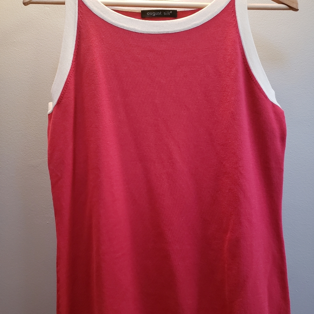 Dressy red tank top